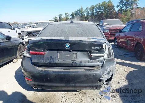 2020 BMW 330I z USA, uszkodzony, nr VIN 3MW5R1J03L8B46111